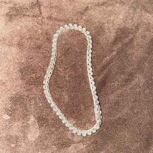 Sterling silver 925 diamond tennis bracelet